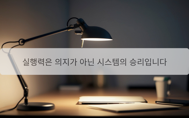 [21일의 기적-4일차] 인생은 실행력 싸움! 딱 21일 만에 게으름 탈출하는 법
